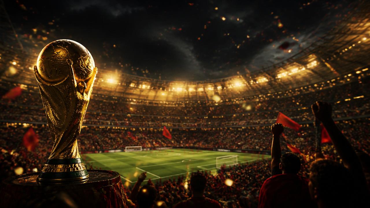 บรรยากาศสนามฟุตบอล World Cup